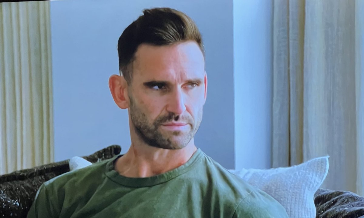 The face of a man who already knows he’s not marrying his fiancé because he deeply hates her and has for some time #summerhouse