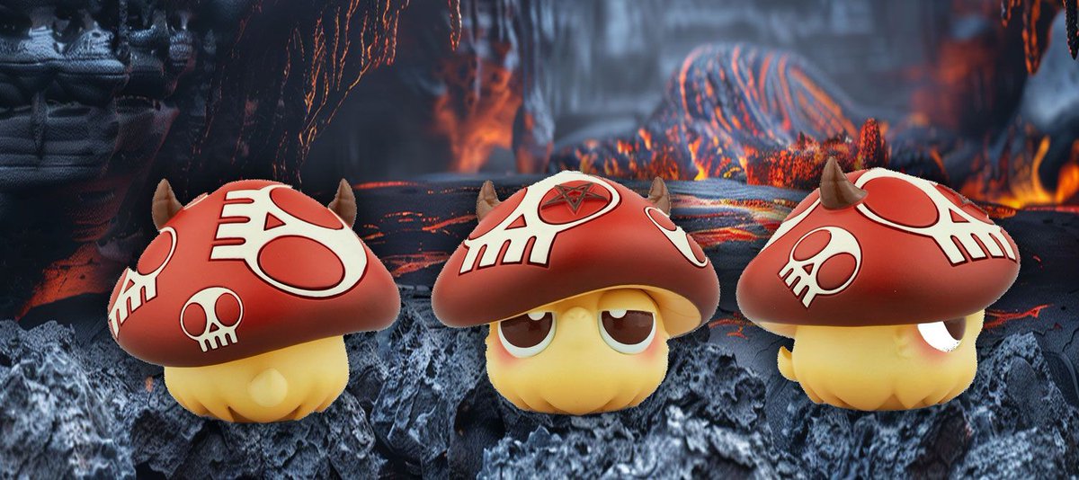 "Mushroom" Bobbi pre-order announced from Strangecat Toys &amp; Zintears dlvr.it/T7dJPV #Cute #Devil #Featured #Florida #Resin