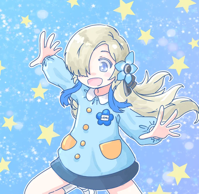 新衣装実装!おめでとうございます(存在しない記憶)#ヰ世界情緒美術部 #プロジェクトキャンバス#ゆるまじょ 
