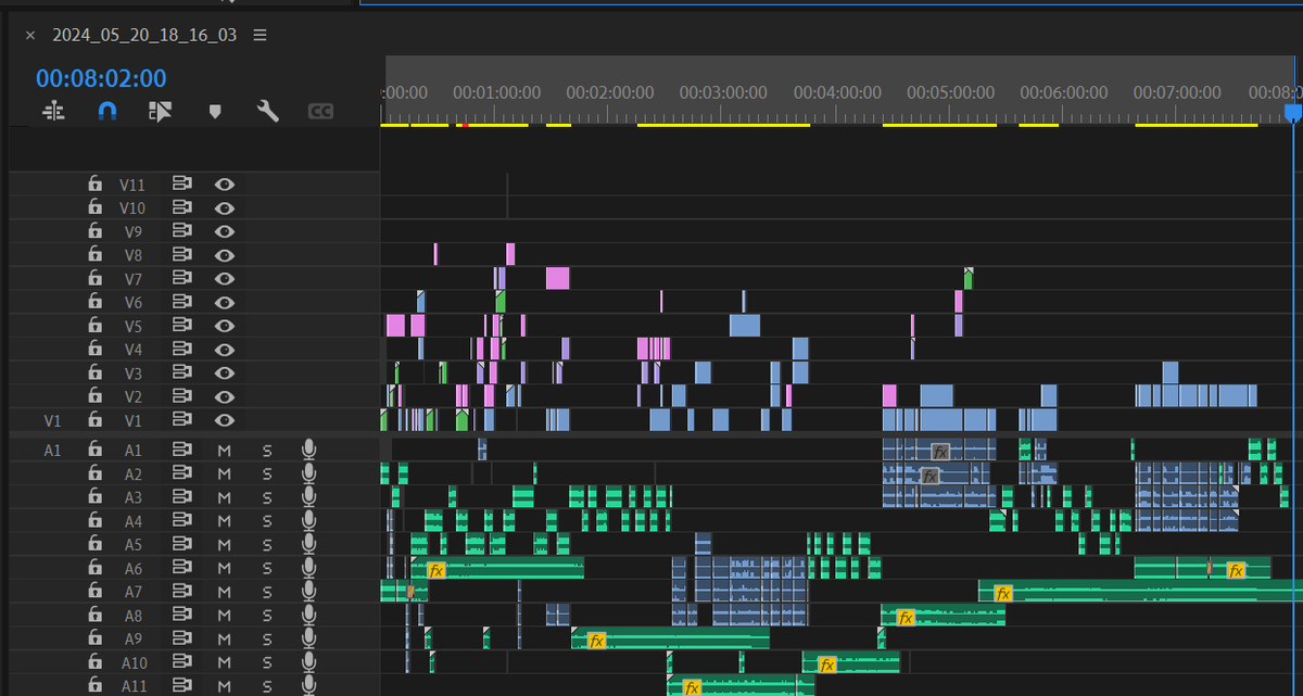 just need to finish broll but other wise i'm all done!