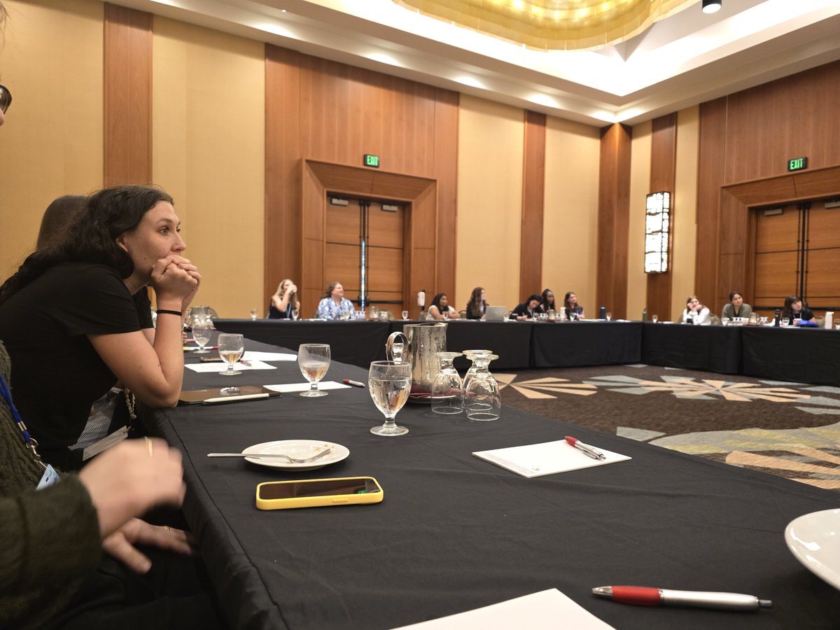 The Marilyn Newhoff mentorship lunch provided more junior researchers a chance to bridge the divide between entering the field and established careers. #CAC2024