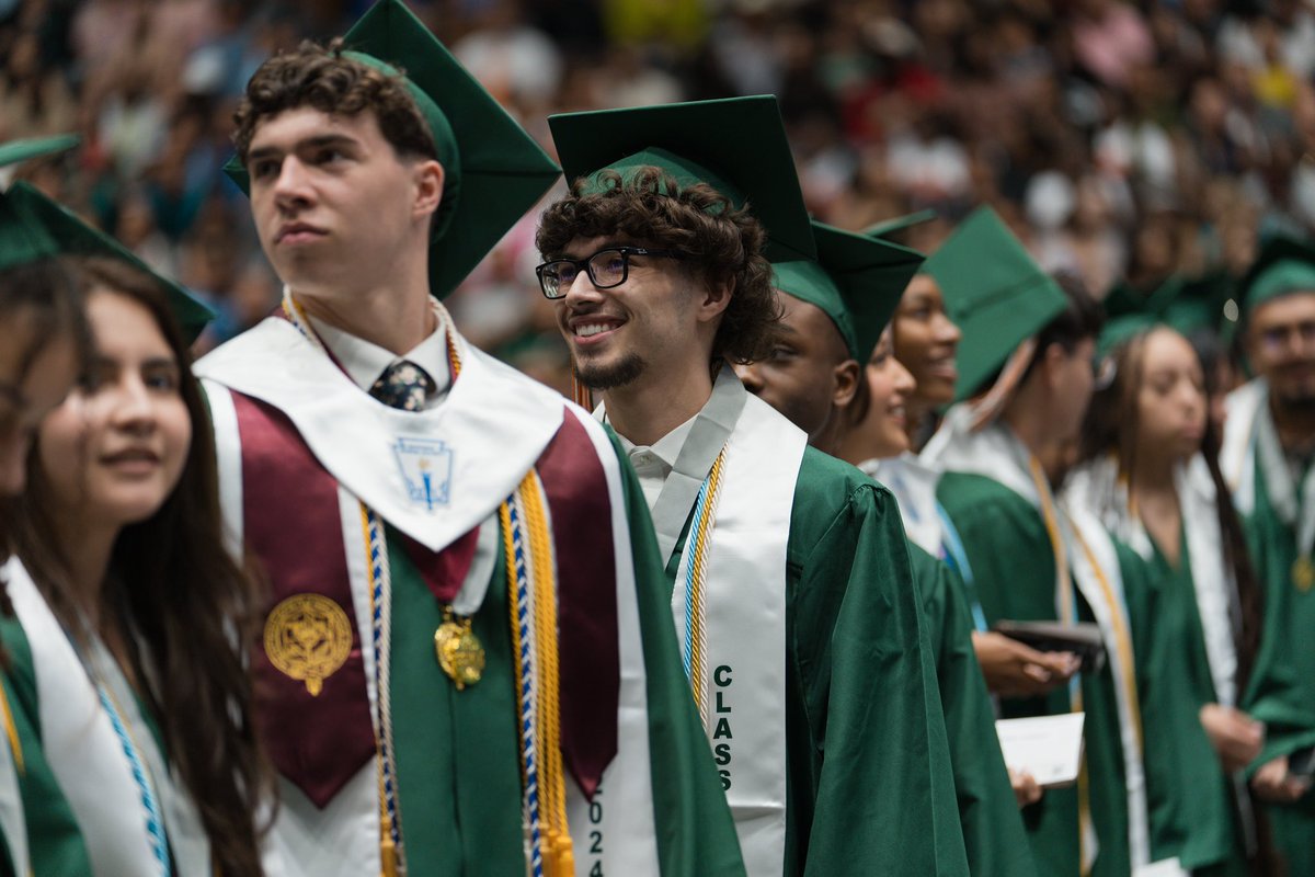 Congratulations to the Naaman Forest High School Class of 2024! 🎓
They came in as freshmen and began their journeys at home, but when they stepped foot on campus, they quickly learned how to navigate the Forest. These four years haven't been the easiest, but these Rangers made