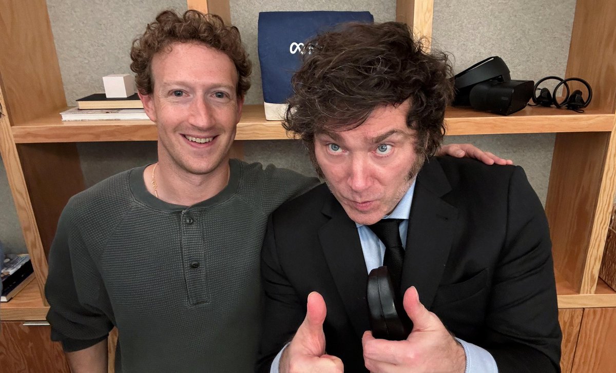 FENÓMENO BARRIAL CON MARK ZUCKERBERG...!!!
VIVA LA LIBERTAD CARAJO
