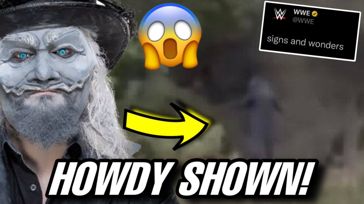 YOOOOOOOOOO WWE SHOW HOWDY! 😱 👇🏻 🔹youtu.be/3Nfwdl9zgnQ