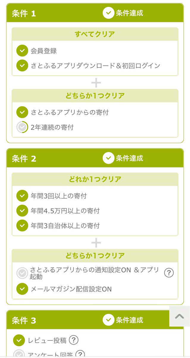 副業の第一歩としてポイ活を勧めたい。

さとふる35.5％のポイントも付与された。

私の場合、99,000円さとふるで寄付したので35,145pt獲得。

このポイントはそのままPayPayやアマギフへ交換することが可能。
しかも、その際にさとふるマイステップをゴールドにしておくと更に5％増量。