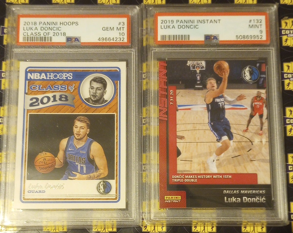 GotdemCards's tweet photo. Luka The Don Graded Lot PSA 10 RC included #Mavs #DallasMavericks

Send Offers let's make a deal Best offer takes it Home🤝

Repost are amazing   
Tags are always appreciated  

If you would like join The Hobby Family pro  DM me or 
@THFpro_Cards

#TheHobbyFamily #THFpro 

#NFLX #MLB  #NFL #BaseBall #baseballcards #basketball #basketballcards #NBA #nbax
@HobbyRetweet_
#TheHobby #sportscards #sportscardsforsale
@JakeMc945
@Nolacardtweets
@ILOVECOLLECTIN1
@sports_sell
@84baseballcards
@BeerBarelBreaks
@TheHobby247
@Hobby_Connect
@enjoythehobby
@DirtyWorldRT
@PCOregonDucks2
@870Cards
@gallaway_adam
#ad
@CodiDaReposter
@coryhansen16
@NickPerry8
@BourbonInvestm2
@JacobEricC
@InvestWithYates