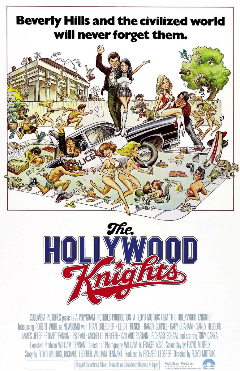 🎬 ‘The Hollywood Knights’ opened in theaters nationwide 44 years ago, May 30, 1980