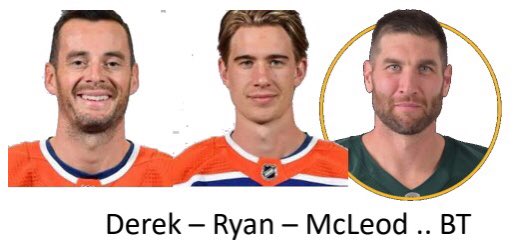 stolatjohn's tweet photo. An Edmonton sports “trifecta”?  One name, three players! https://t.co/7U3TJmBS8e