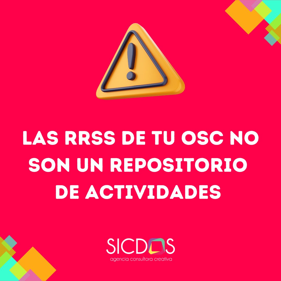 SICDOS's tweet image. ✅Empieza a crear contenido en #video de tus actividades, generan mayor alcance que las #fotografías, y no necesariamente tienen que ser de tus actividades en tiempo real.