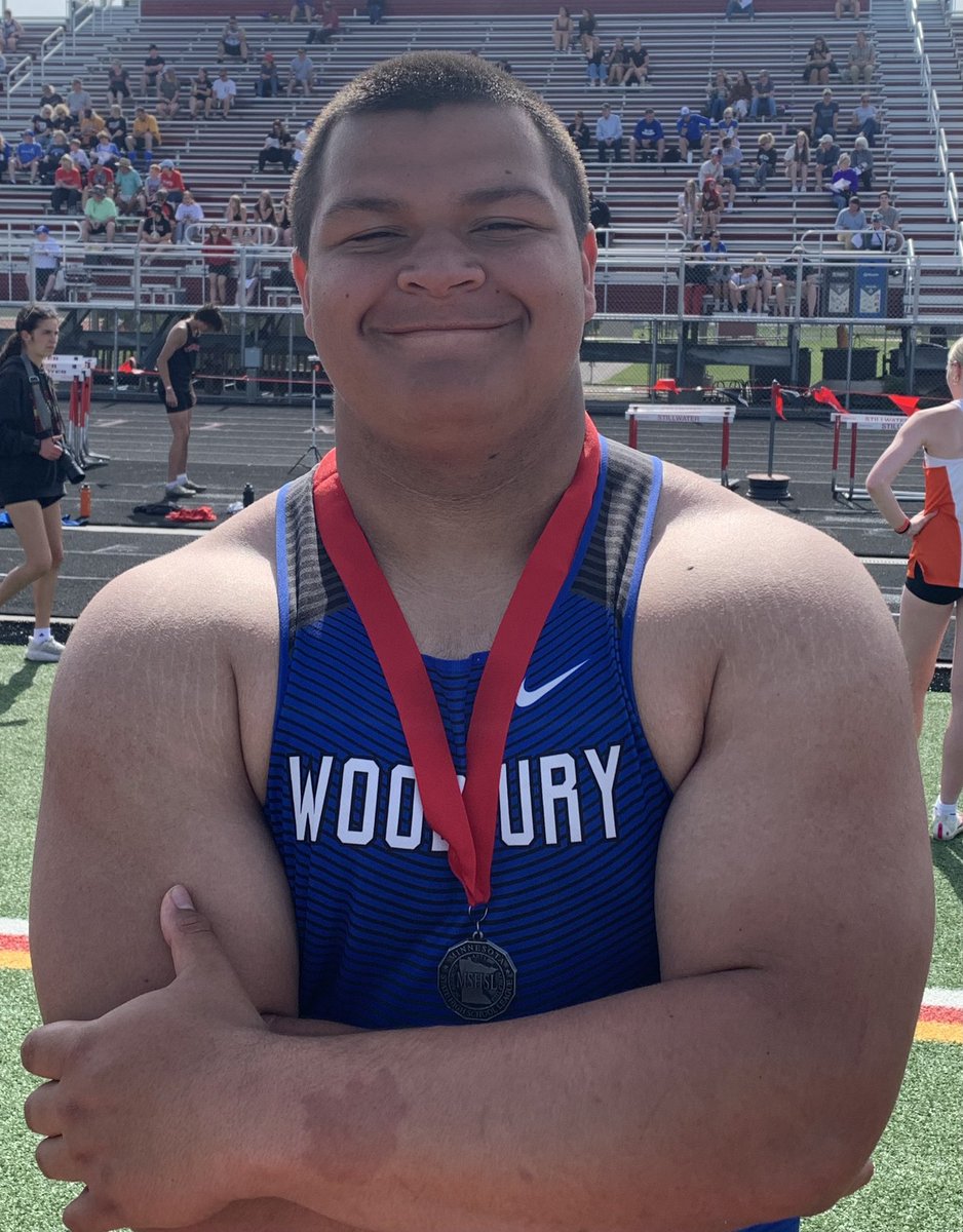 Section 4AAA
Mathias Sengsouvanna - 2nd place
State Qualifier 
Discus   161-11. <a href="/WHSBoysTrack/">WoodburyBoysTrack</a> <a href="/WHSRoyalPride/">Woodbury Royals</a>