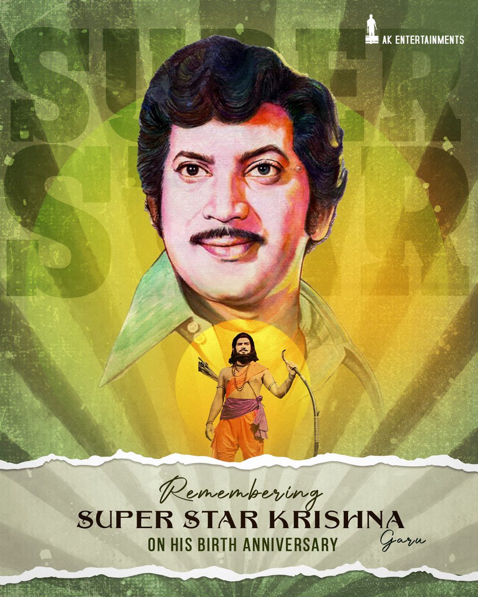 Today marks the beginning of blockbusters. Missing our dearest superstar in all todays things but will always remember today for the glorious memories it brings in our lives and each memory much cherished. #RememberinglegendarySSK