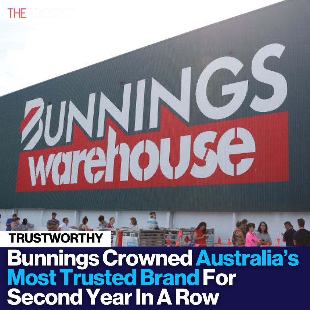 Bunnings has retained the crown for Australia’s most trusted brand after it dethroned Woolworths in 2023, with Aldi coming in second place. 

READ MORE: brnw.ch/21wKiwB