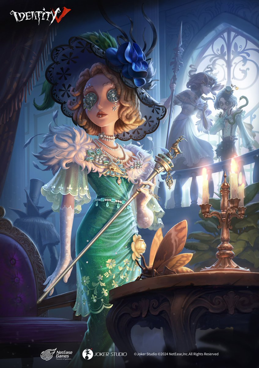Dear Visitors,
Step by step, thread by thread, in the corners of the haunted hotel, to what ends shall moth-bound fairy tales lead?
Season 32 Essence 2 will be available soon! Stay tuned!
#IdentityV #Season32