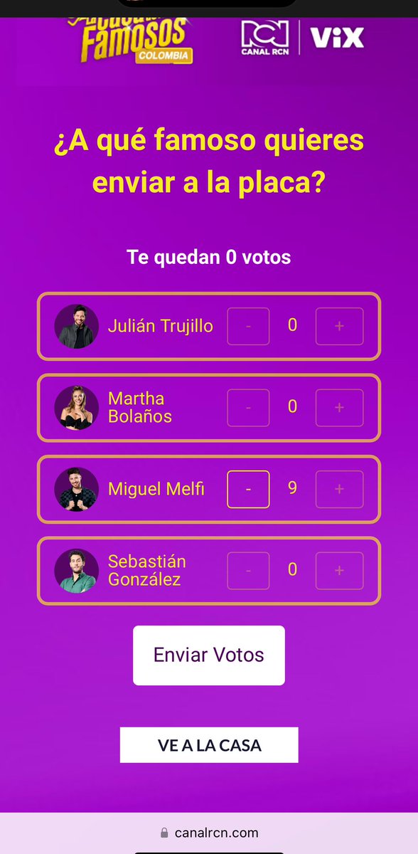 Votando por Melfi.  💅🏼 
No es fraude, esto es voto real. 🤭

#SerGalactico 👽🛸✨✨✨
#TeamGalactico 
#LaCasaDeLosFamosos #LaCasaDeLosFamososCol 🇨🇴 #LaCasaDeLosFamososColombia