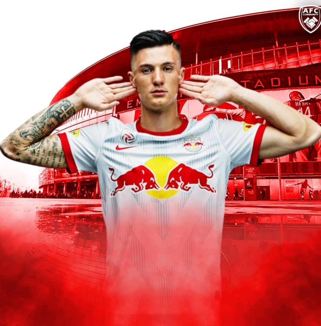 Indo_Gunner's tweet photo. Striker Slovenia berusia 20 thn ini lebih tinggi dari Halland, musim ini cetak 14 gol bersama RB Leipzig, Arsenal dpt menebusnya £45jt , Benjamin Sesko terang2an bilang ingin bermain di Premier League dan Arsenal adalah club impiannya,  bungkus ? https://t.co/3lYaYvWo5z