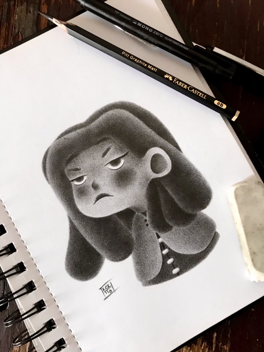 Now that I have settled in on an art style I absolutely love 😍 , the next time I get a sketchbook 📚 I want to draw a lot of fan art of all of my favourite cartoons and animations. Which, I realized I haven’t done much of 🤔…. Meantime, here's some more cute faces 😊✨