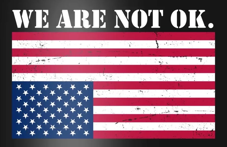 We are a nation in distress. Pass it on if you agree.