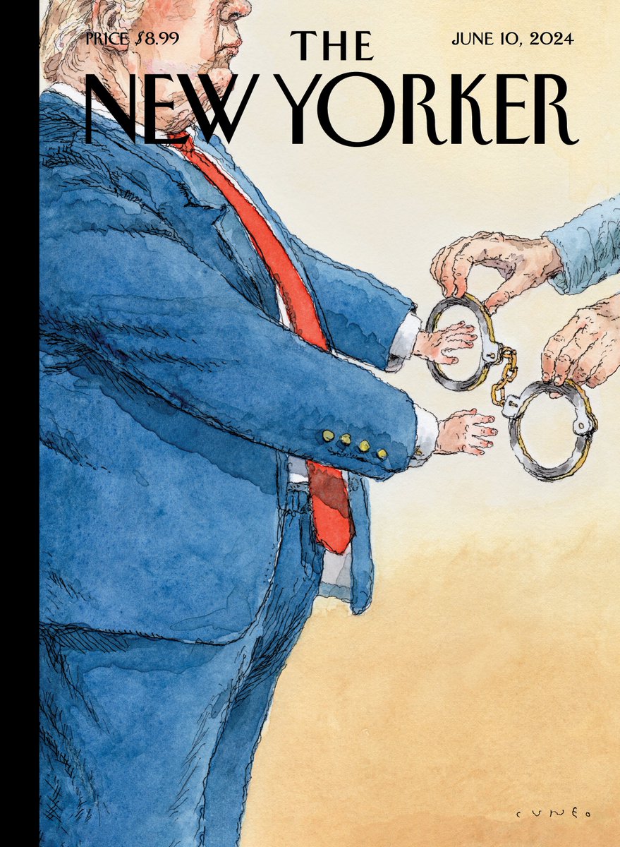 An early look at next week’s cover, “A Man of Conviction,” by @cuneo_ink. #NewYorkerCovers nyer.cm/LwgvaV6