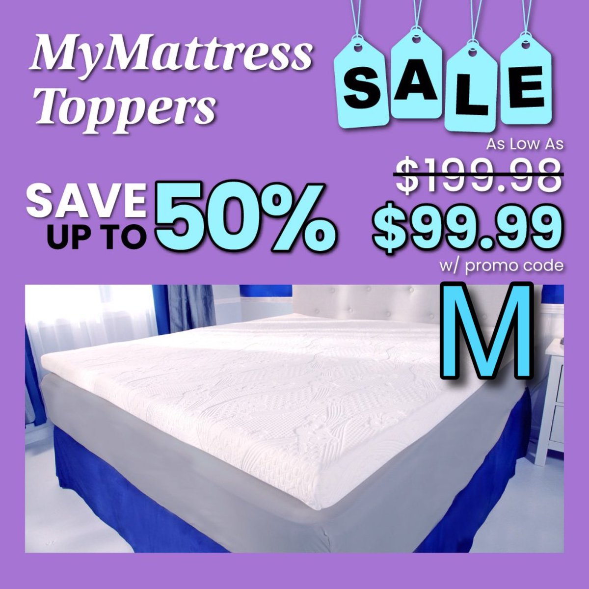 bfraser747's tweet photo. Save up to 50% on #MyPillow MyMattress Toppers with promo code 👉M👈 and enjoy amazingly supportive comfort all night long. Say goodbye to tossing and turning - transform your bed into a cozy oasis today!  
https://t.co/GlTVdq6Vx4 #sweetdreams #sleepbetter
#MyPillowPromoCodeM https://t.co/TanvPWphvh