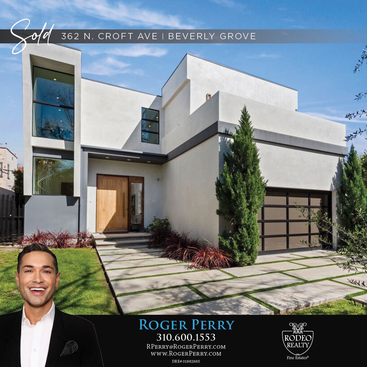 RogerPerryLA's tweet image. SOLD!! 

362 N. Croft Ave
Beverly Grove 

Sleek modern masterpiece nestled in the coveted Beverly Grove neighborhood!

#InEscrow #sold #realestate #realtor #luxurylifestyle #luxuryhomes #luxuryrealestate #losangeles #belair #hollywood #celebrityhomes #santamonica #brentwood