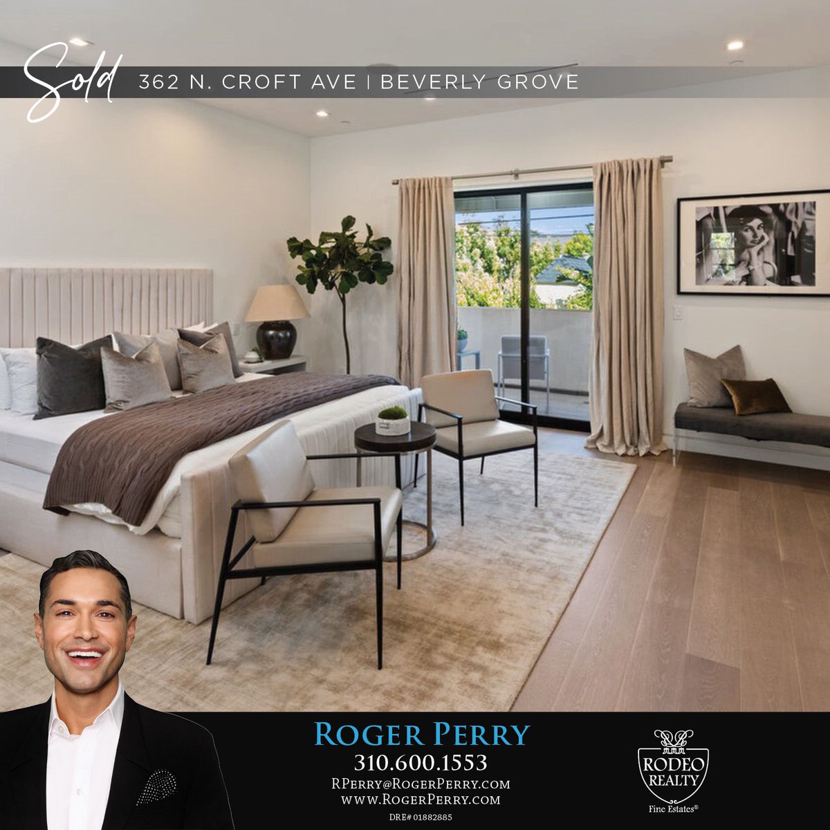 RogerPerryLA's tweet image. SOLD!! 

362 N. Croft Ave
Beverly Grove 

Sleek modern masterpiece nestled in the coveted Beverly Grove neighborhood!

#InEscrow #sold #realestate #realtor #luxurylifestyle #luxuryhomes #luxuryrealestate #losangeles #belair #hollywood #celebrityhomes #santamonica #brentwood