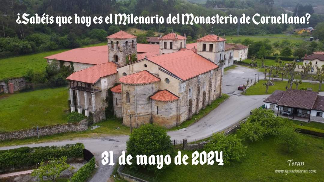 31 dé mayo de 2024.
Milenario del monasterio de Cornellana.
#milenariodecornellana #historia #caminodesantiago