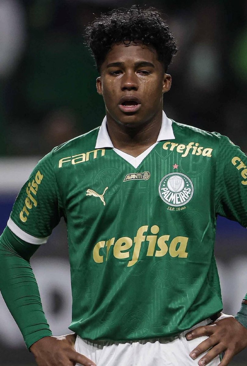 Endrick Palmeiras formasıyla son maçına çıktı. 💚