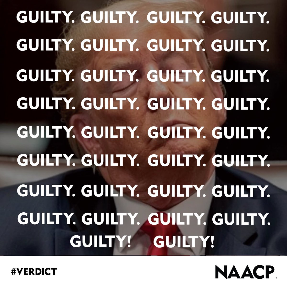 Guilty on all 34 counts. 
#Verdict