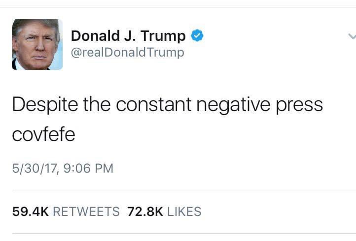 On Covfefe Day no less