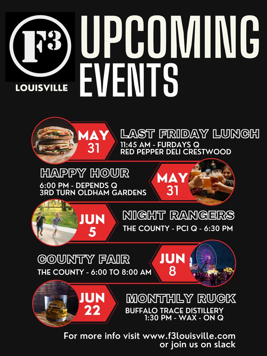 Lots of momentum building towards this summer. Spread the word on our upcoming events!