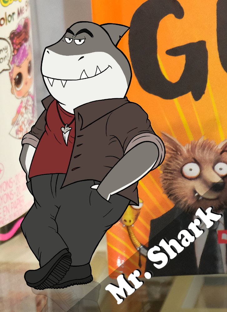 #PinkDiamond #HankBadWolf #SuperSmashBros #StarlightZone #SuperSmashBrosUltimate #TheBadGuys #MrShark @wiley207 @TheBadGuysFans @HanssensAnthony @DailyMrShark 
Mr. Shark Behind the giant book! 🦈