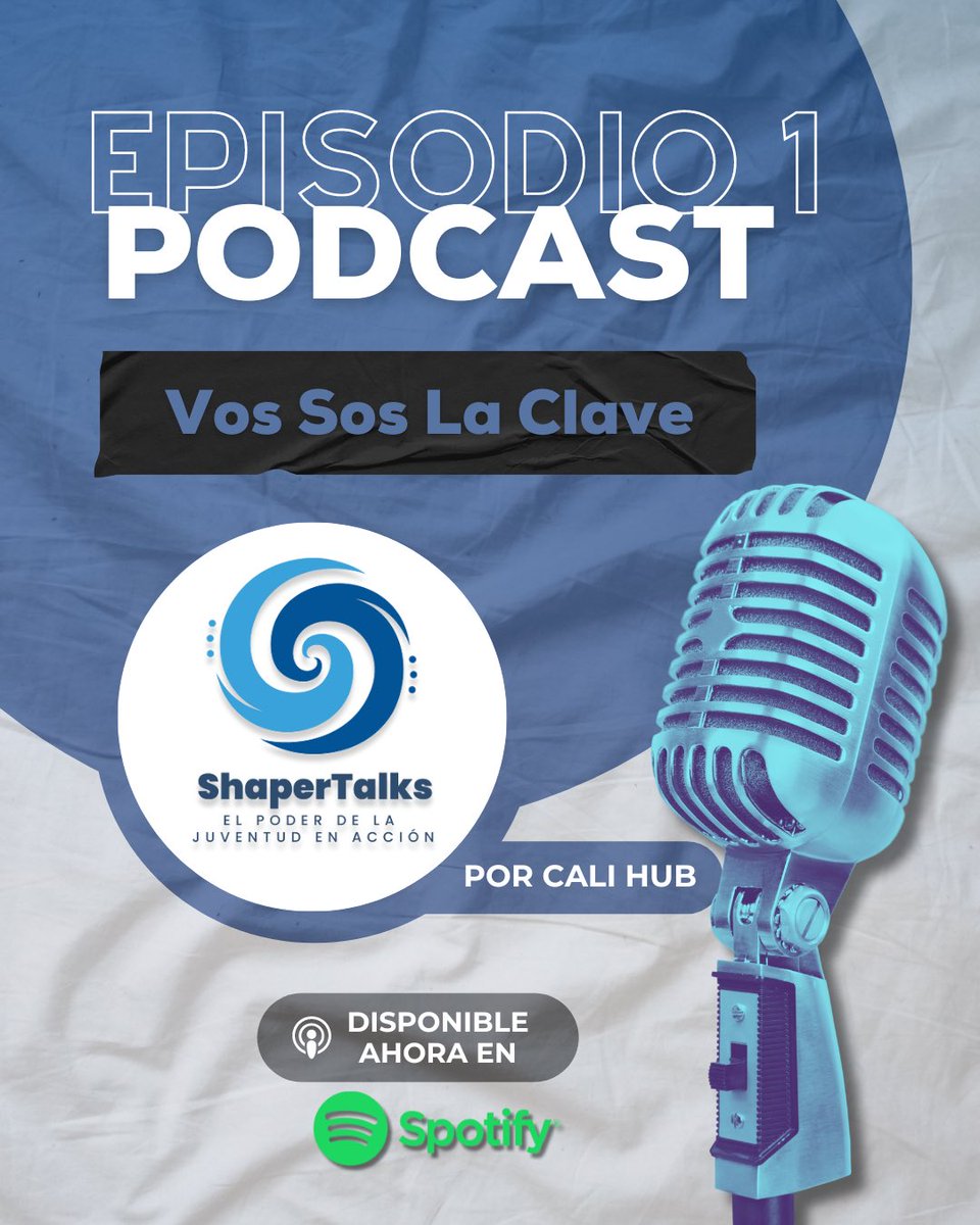 ¡Prepárate para un viaje de inspiración y acción! 🚀 💫

:El podcast que enciende mentes y desata el cambio. 🎙️💡 Desde Global Shapers Colombia, llega una ola de conversaciones que desafían, inspiran y motivan.
 *¡No te pierdas el estreno hoy!* Únete al movimiento.