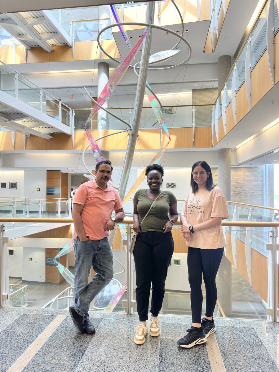 It was a pleasure being hosted by @DMC_lab at @Mizzou as a visiting scholar. Had great moments working with this amazing group and definitely learnt a lot while making new connections. A worthwhile experience all together.
#PhDlife #Mizzou 
@khanmather @Biotech5mandeep @ceplas_1