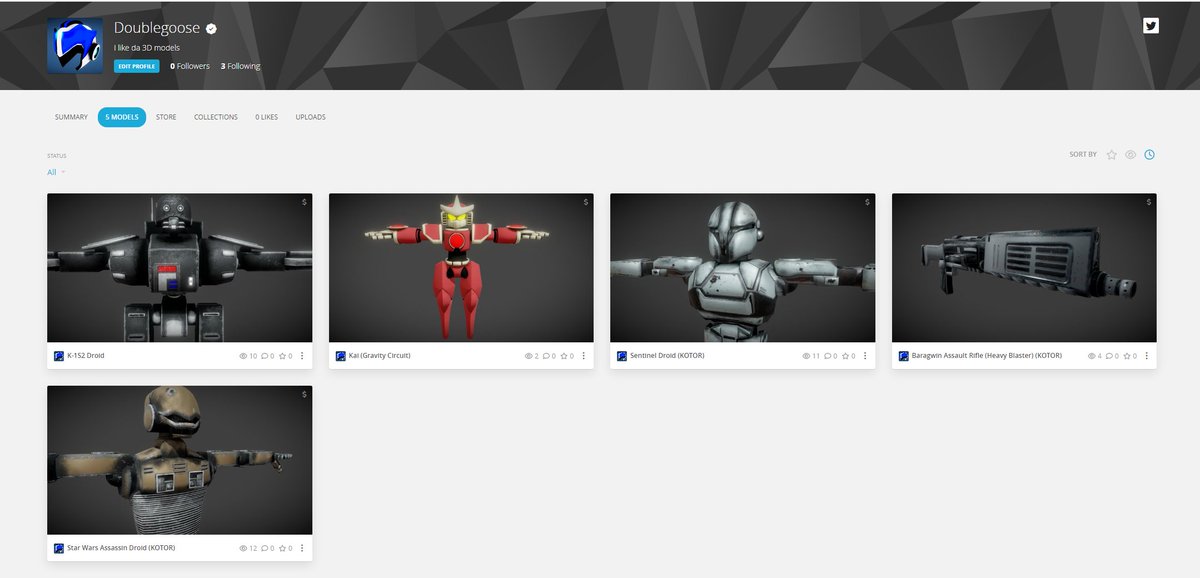 DuplicatedGeese's tweet image. Ya boi is now an official Sketchfab seller!

Feel free to check out some of my work if you like!
👉👈

sketchfab.com/Doublegoose