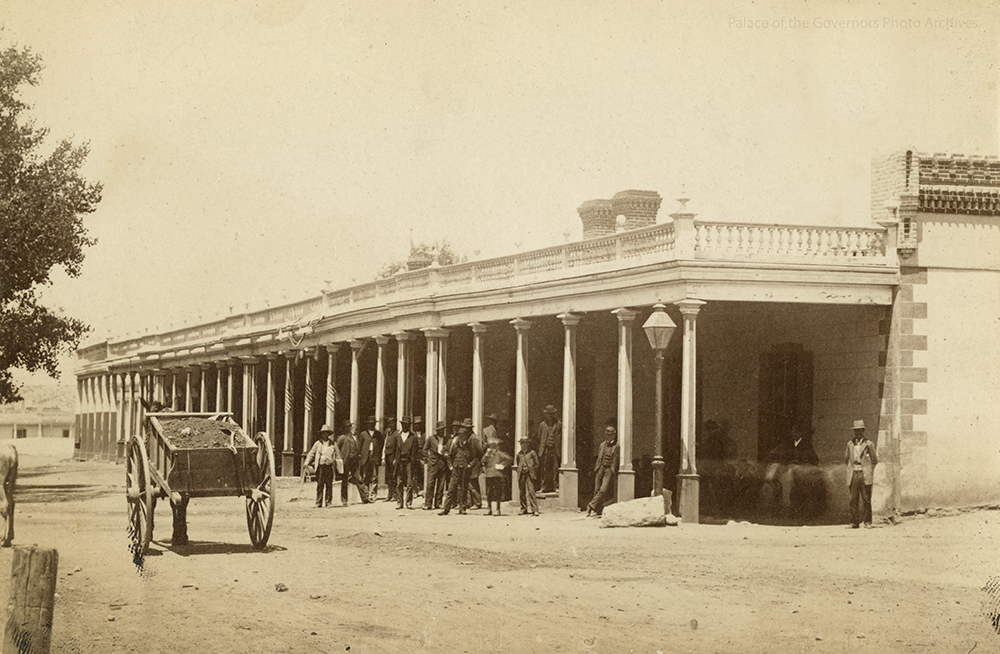 #PalaceoftheGovernors, #SantaFe, #NewMexico, 1880 - 1890?
Photographer: Cunningham &amp; Company (POG 132121)