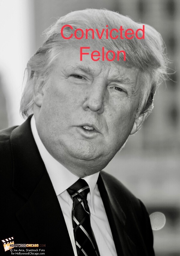 Bwahahahaha.! The Republican nominee for President is a 34 count Convicted Felon! #TrumpForPrison2024 #StormyDaniels #GuiltyasFuck #starstruckfoto