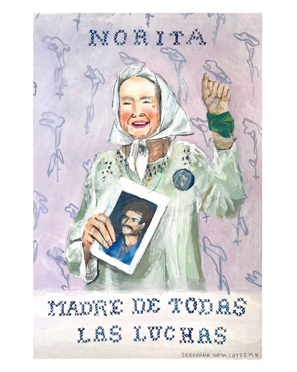 Hasta siempre, Norita 🤍

Madre de todas las luchas.

(1930 - ♾️)