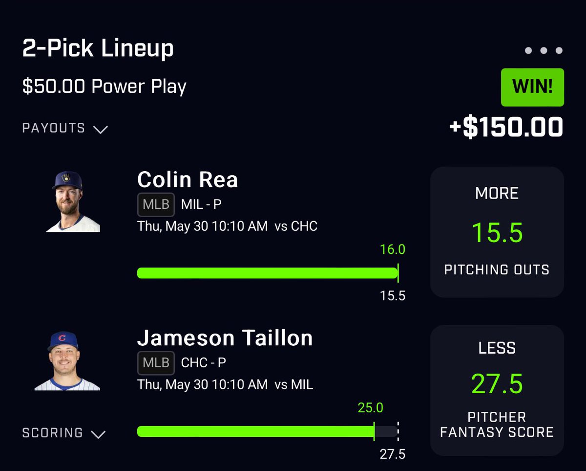 It's always been an opportunity, for me to win legit locks. Join me here 👇👇

t.me/SUCESSHIT

#MLB #WNBA       #DFS #GamblingTwitter #jockMT #Prizepicks #DFS #PrizePicks #GamblingTwitter #PlayerProps #LeagueOfLegends