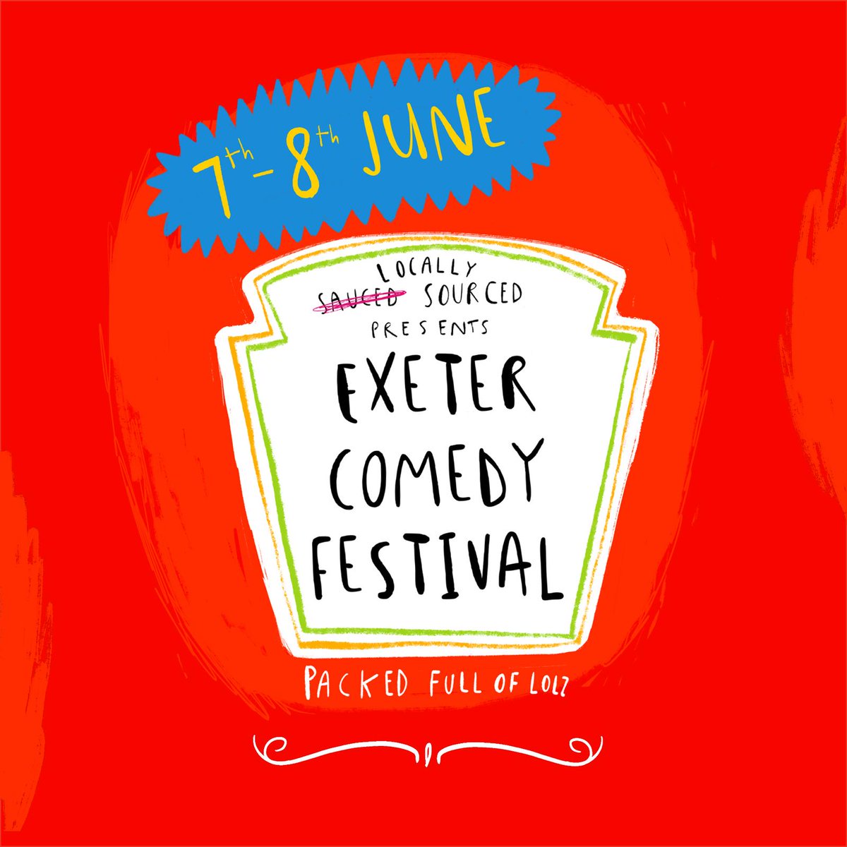 ExeterCityofLit's tweet photo. The Exeter Comedy Festival kicks off next week - and they've got literary events we wanted to shout about! 📢

Greek retellings, parody live author events and revolting poetry - check out the full literary related schedule on our website: https://t.co/6ERtyFGapp https://t.co/zVH51lroLG