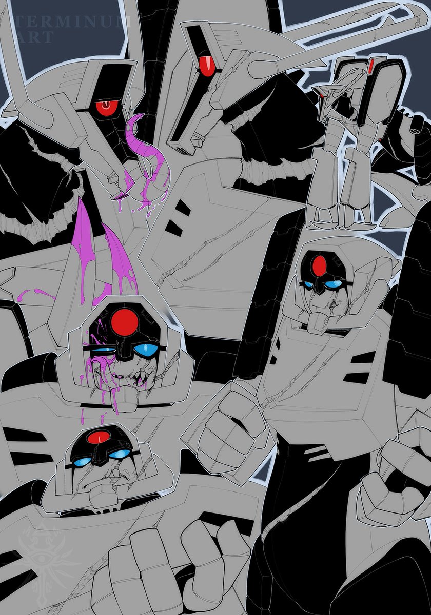 Fun little mob boss AU.
#TransformersAnimated #transformers #Shockwave #longarm