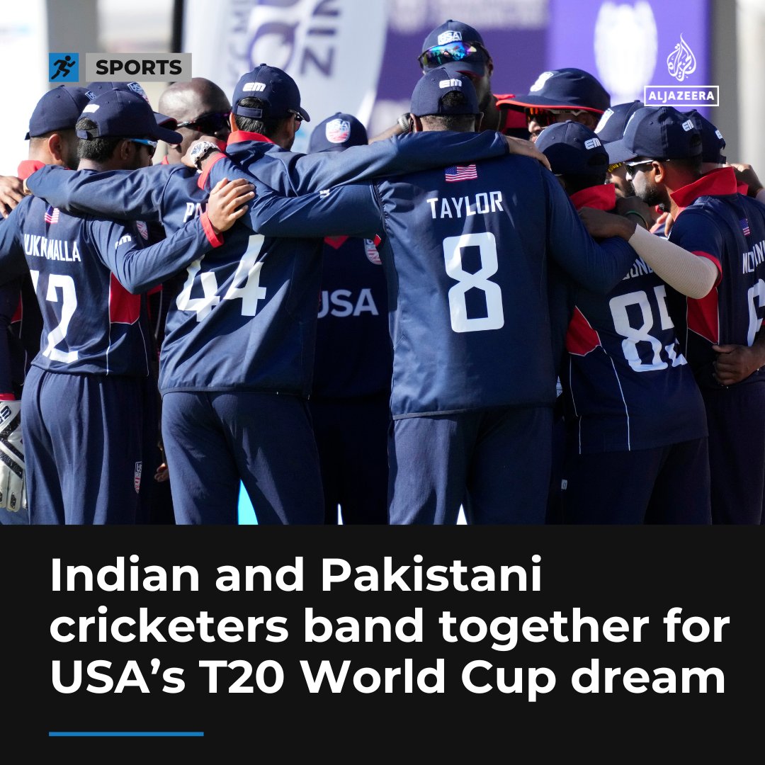 Co-hosts USA enter the T20 World Cup as outsiders but with a united multiracial dressing room that goes beyond cricket aje.io/jvmnlm