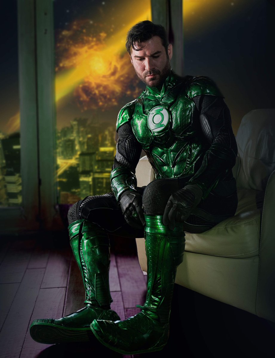 Ok ok ok, here’s our OFFICIAL Green Lantern Fan Film Costume reveal. 
Art: @matluschek 
Photo: Silver Tree Films

Hal Jordan Lantern Corps #lanterns #dceu #dcu #dc #superman #costume