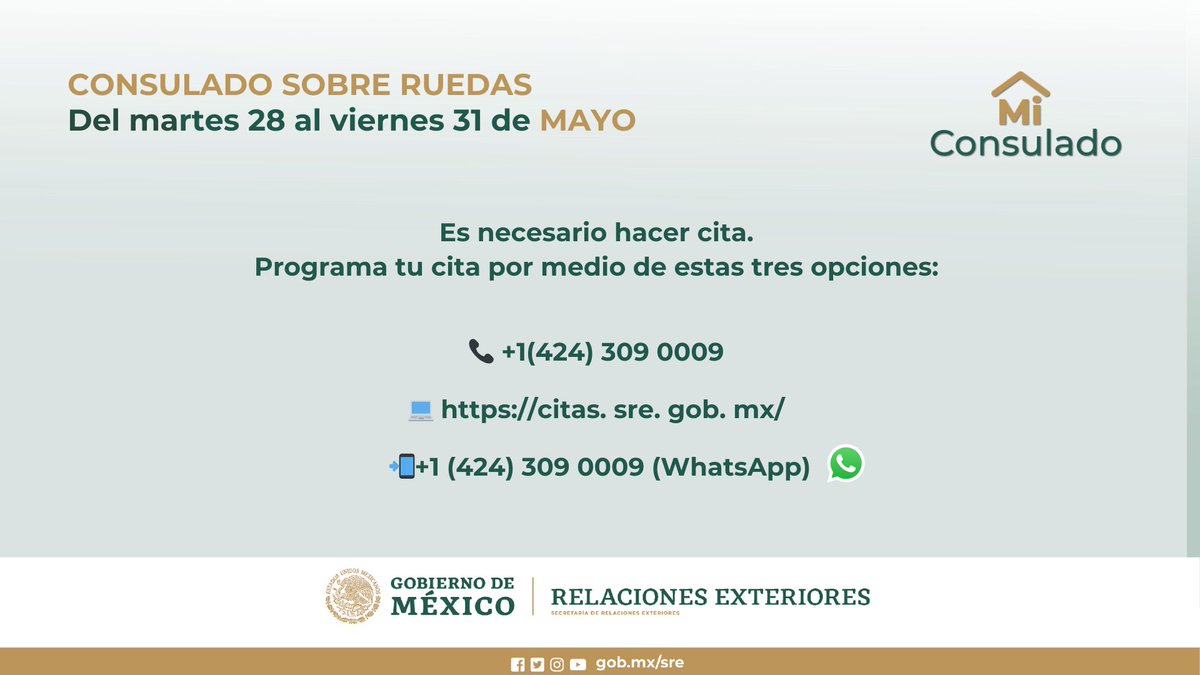 📍 Atención Middletown, Yonkers y Queens, NY 🚌🗽 El consulado sobre ruedas  visitará las siguientes ubicaciones. ¡Agenda una cita! 📅📞 ¿No sabes como  hacer una cita? ✔️ A través de internet en, image size:1200x675