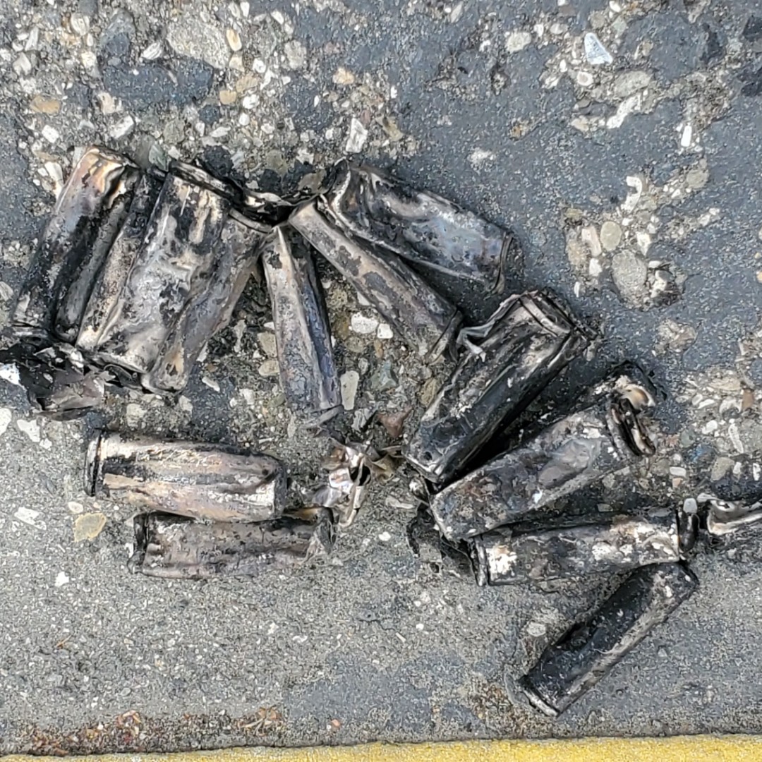 CalRecycle's tweet photo. Don't toss old batteries in the trash or recycling bin–they start fires that harm workers, machines, &amp; sanitation trucks, just like a recent incident in @CityOfGoleta. @Edhat story: https://t.co/dXwQNU7Yid

Find local battery disposal near you: https://t.co/uKHZVWJyqc https://t.co/vxKiZjYQDH