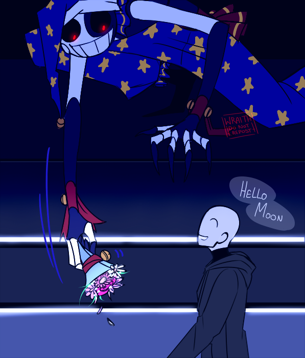 DeceptiveShadow's tweet photo. I half assed this into existence.
but if anyone was curious as to why he only had one bell in the other image, it's cause he's smitten and I'm a huge sap.
#fnaf #fnafmoon #fnafmoondrop #moondrop #daycareattendant #dca #alternateuniverse #blindyn #quickscribble https://t.co/dbUYuT5YIH