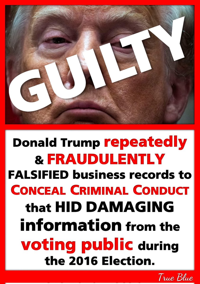 SPBMcKenna's tweet photo. @laurenboebert π Hey @laurenboebert
#DonaldTrump INTERFERED with the 2016 ELECTION!
#DonaldTrump tried to COVER UP his CRIMES by fraudulently falsifying business documents, 34 separate times!
#Trump knew he was committing FRAUD!
#2016ElectionInterference
#TrumpIsGuiltyAF on ALL 34 Counts https://t.co/fmdz4xQD6r