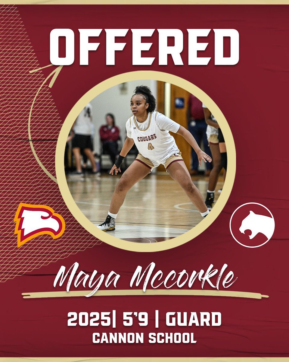 Congrats @MccorkleMaya on earning an offer from @WinthropWBB! #LeaveALegacy