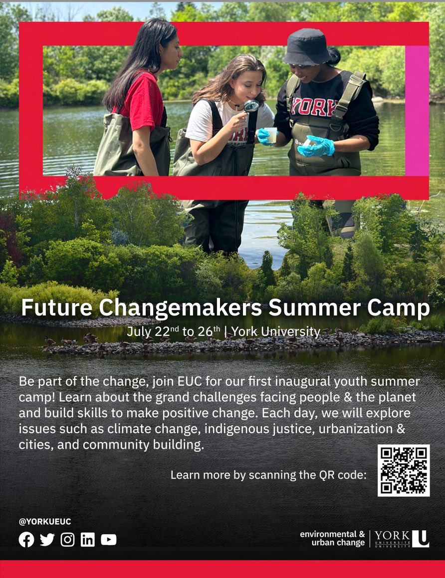 A great opportunity for future changemakers!