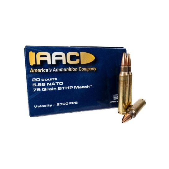 Excellent deal on 75 grain OTM 5.56 ammo. This is great ammo for the money. You can't load it yourself for this cheap: alnk.to/4BFUjy0