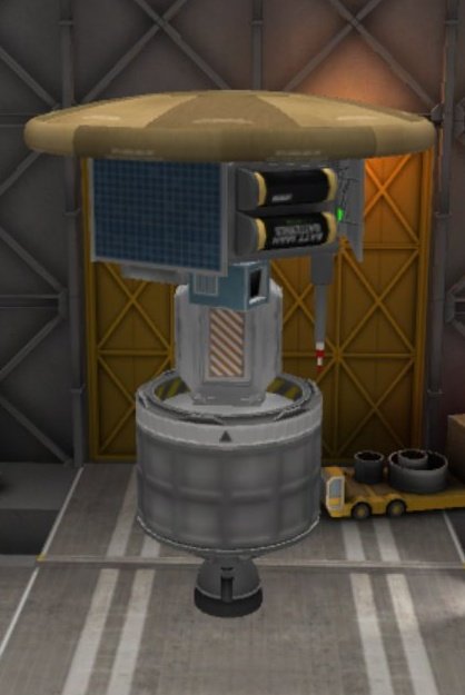 Here is a basic KSP mockup (the lower propulsion module detaches before reentry)